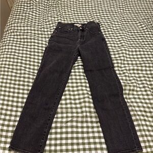 Madewell Black Denim Jeans